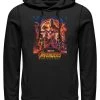 Henry Tiger MARVEL UNISEX INFINITYWAR POSTER - Sweatshirt - Black