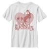 Henry Tiger Unisex DISNEY NO LOVE - T-Shirt Print - White