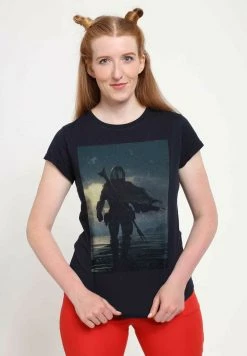 Henry Tiger Damen STAR WARS: THE MANDALORIAN - THE WAY - T-Shirt Print - Navy Blue 7 Henry Tiger Damen STAR WARS: THE MANDALORIAN - THE WAY - T-Shirt Print - Navy Blue -Günstiges Henry Tiger Geschäft 900bb4dabe0742e7b56a70b23bcb7432