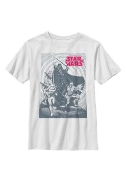 Henry Tiger Unisex STAR WARS - T-Shirt Print - White