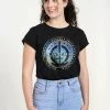 Henry Tiger Damen MARVEL WOMEN'S 3D SWORD LOGO - T-Shirt Print - Black