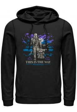Henry Tiger Unisex STAR WARS GALAXY - Kapuzenpullover - Black