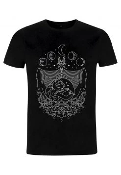 Henry Tiger DISNEY UNISEX MALEFICENT GEO LINE - T-Shirt Print - Black -Günstiges Henry Tiger Geschäft 9185a76d01074709868944f24271027a