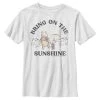 Henry Tiger Unisex DISNEY CLASSICS WINNIE THE POOH BRING ON THE SUNSHINE - T-Shirt Print - White