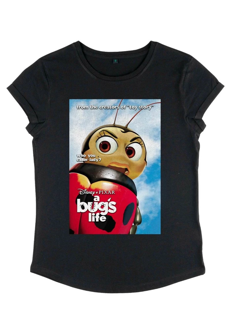 Henry Tiger Damen PIXAR A BUG'S LIFE - NOT A LADY POSTER - T-Shirt Print - Black 5 Henry Tiger Damen PIXAR A BUG'S LIFE - NOT A LADY POSTER - T-Shirt Print - Black – Bild 5