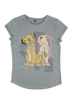 Henry Tiger Damen DISNEY THE LION KING - LION KING NOSTALGIA - T-Shirt Print - Melange Grey -Günstiges Henry Tiger Geschäft 9231612fcd1f43e794627e9a6b9cd390