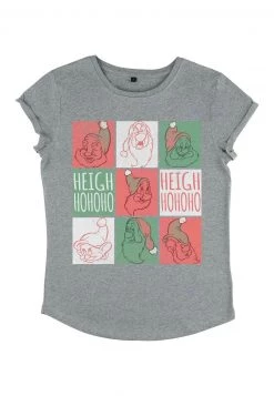 Henry Tiger Damen T-Shirt Print - Melange Grey -Günstiges Henry Tiger Geschäft 923394dbf8ab445c85f13907f6ad9d2f