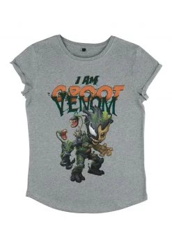 Henry Tiger MARVEL OTHER - I AM GROOT VENOM - T-Shirt Print - Melange Grey | Damen -Günstiges Henry Tiger Geschäft 928a4aa28d4344968d37c2d7f15aa600