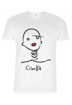 Henry Tiger DISNEY CLASSICS UNISEX CRUELLA - T-Shirt Print - White -Günstiges Henry Tiger Geschäft 928e091194e1440c9edad54fd3e6c79d