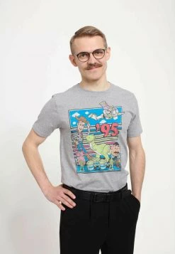 Henry Tiger Unisex PIXAR TOY STORY 1-3 - FAST TOYS - T-Shirt Print - Melange Grey -Günstiges Henry Tiger Geschäft 92a0660b7a9c4e2e90ab726ab2d5fbf3