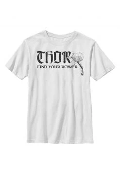 Henry Tiger MARVEL POWER OF THOR - T-Shirt Print - White | Unisex