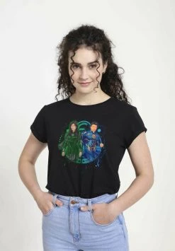 Henry Tiger Damen SERSI IKARIS DUO - T-Shirt Print - Black -Günstiges Henry Tiger Geschäft 92ffcf56d5cc4960a666a1285da3da84