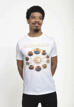 Henry Tiger MARVEL ETERNALS CIRCULAR UNISEX - T-Shirt Print - White -Günstiges Henry Tiger Geschäft 939142d7af4341f28408d1506abb8370