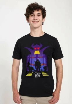 Henry Tiger Unisex PIXAR TOY STORY 1-3 - ZURGS WRATH - T-Shirt Print - Black