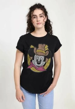 Henry Tiger DISNEY MICKEY MOUSE - T-Shirt Print - Black | Damen