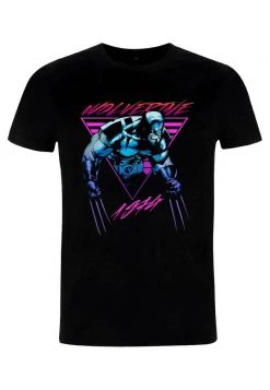 Henry Tiger Unisex MARVEL X-MEN - NEON LOGAN - T-Shirt Print - Black -Günstiges Henry Tiger Geschäft 945cb6a0407d447fb400c3d324851c8d