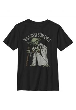 Henry Tiger Unisex STAR WARS - T-Shirt Print - Black