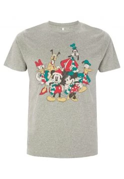 Henry Tiger DISNEY CLASSICS UNISEX HOLIDAY - T-Shirt Print - Melange Grey -Günstiges Henry Tiger Geschäft 951a6614a226424a9b8d73075c766db5