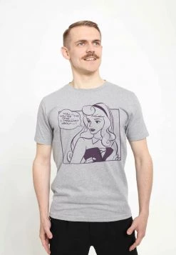 Henry Tiger DISNEY UNISEX AURORA COMIC - T-Shirt Print - Melange Grey