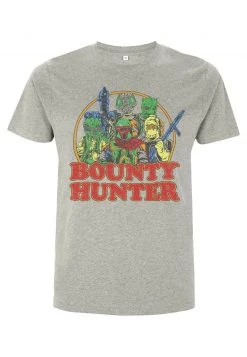 Henry Tiger STAR WARS BOUNTY ROUNDUP UNISEX - T-Shirt Print - Melange Grey -Günstiges Henry Tiger Geschäft 956a1563b7ac4bde8ac913b0334dcad7