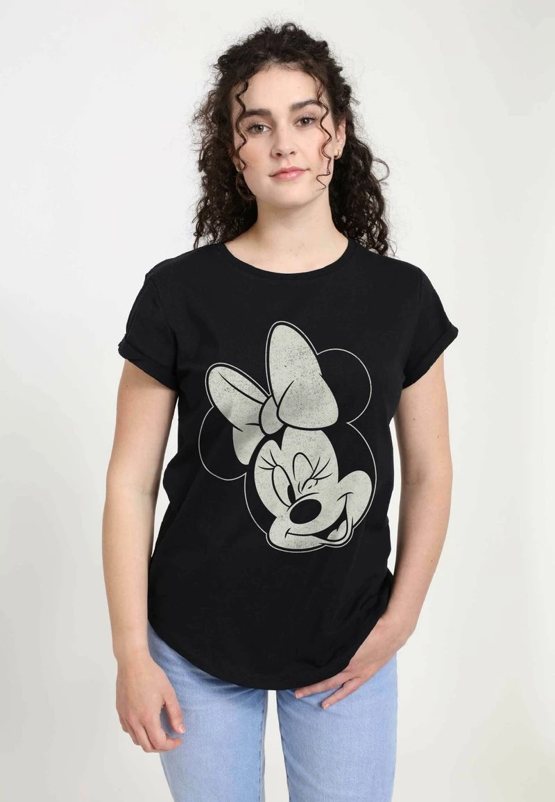 Henry Tiger Damen DISNEY CLASSICS MICKEY CLASSIC - MINNIE WINK - T-Shirt Print - Black 1 Henry Tiger Damen DISNEY CLASSICS MICKEY CLASSIC - MINNIE WINK - T-Shirt Print - Black