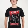 Henry Tiger STAR WARS UNISEX SITHMAS VADER - T-Shirt Print - Black