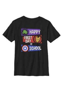 Henry Tiger Unisex MARVEL - T-Shirt Print - Black