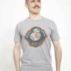 Henry Tiger STAR WARS UNISEX BB8 BADGE - T-Shirt Print - Melange Grey