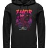 Henry Tiger Unisex MARVEL 80S THOR - Kapuzenpullover - Black