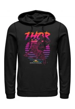 Henry Tiger Unisex MARVEL 80S THOR - Kapuzenpullover - Black