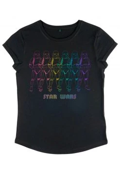 Henry Tiger STAR WARS: CLASSIC - CHROME LINE TROOP - T-Shirt Print - Black | Damen -Günstiges Henry Tiger Geschäft 96a9a4159c0b4f4b967afd9936f184e7