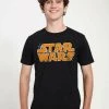Henry Tiger STAR WARS UNISEX WEB LOGO - T-Shirt Print - Black