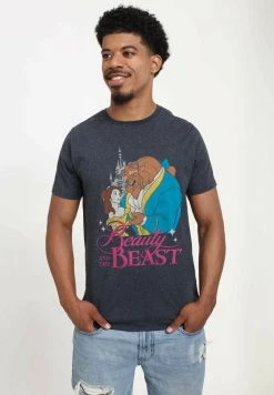 Henry Tiger Unisex DISNEY BEAUTY & THE BEAST - BB CLASSIC - T-Shirt Print - Melange Black -Günstiges Henry Tiger Geschäft 96b5e33b8e6d4c6c9c995e71a2adf86c