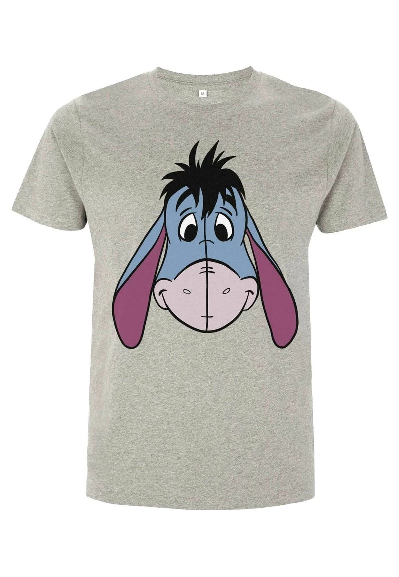 Henry Tiger DISNEY CLASSICS UNISEX EYORE BIG FACE - T-Shirt Print - Melange Grey 4 Henry Tiger DISNEY CLASSICS UNISEX EYORE BIG FACE - T-Shirt Print - Melange Grey – Bild 4