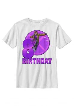 Henry Tiger Unisex MARVEL GAMBIT BIRTHDAY - T-Shirt Print - White