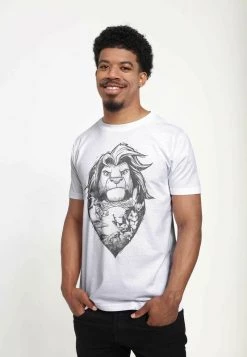 Henry Tiger Herren DISNEY THE LION KING - THE LINO KING - T-Shirt Print - White -Günstiges Henry Tiger Geschäft 971791ce8c2d4e3198ec9f61aeb71cfe