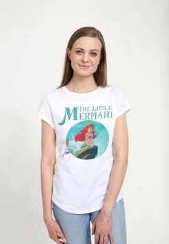 Henry Tiger Damen DISNEY THE LITTLE MERMAID - MERMAID CLASSIC - T-Shirt Print - White