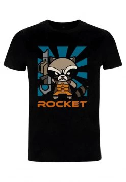Henry Tiger Unisex MARVEL GUARDIANS OF THE GALAXY - ROCKET KAWAII - T-Shirt Print - Black -Günstiges Henry Tiger Geschäft 9818a5c2dd3b4a37992ce2a6de754902