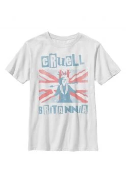 Henry Tiger DISNEY CRUELLA BRITANNIA - T-Shirt Print - White | Unisex