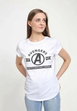 Henry Tiger Damen MARVEL AVENGERS CLASSIC - AVENGERS FLAG ICON - T-Shirt Print - White -Günstiges Henry Tiger Geschäft 98b6cf2c563048bf900b439a8d6a6d1d