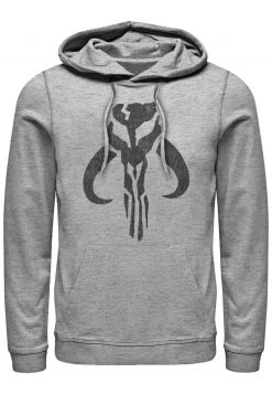 Henry Tiger Unisex Kapuzenpullover - Melange Grey