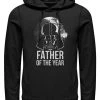 Henry Tiger Unisex STAR WARS FATHER OF THE YEAR - Kapuzenpullover - Black