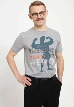 Henry Tiger Unisex PIXAR HERCULES - ZERO TO HERO - T-Shirt Print - Melange Grey -Günstiges Henry Tiger Geschäft 9a0ffe050d594a40a338a4eb4deb2dd8