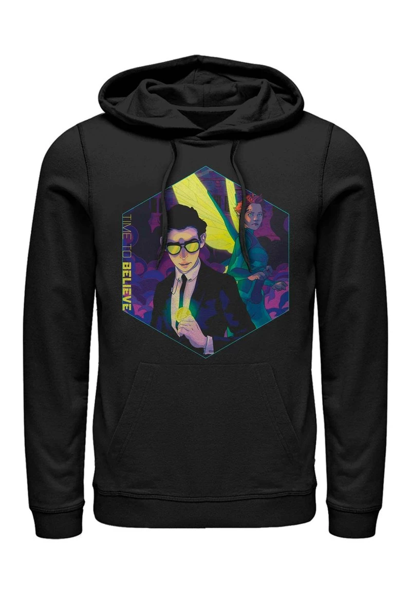 Henry Tiger Unisex TIME TO BELIEVE - Kapuzenpullover - Black 1 Henry Tiger Unisex TIME TO BELIEVE - Kapuzenpullover - Black