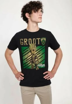Henry Tiger Unisex MARVEL GUARDIANS OF THE GALAXY 2 - GROOT TREE - T-Shirt Print - Black -Günstiges Henry Tiger Geschäft 9ac224d8d32641c9ac1eb7bbfdf9f635