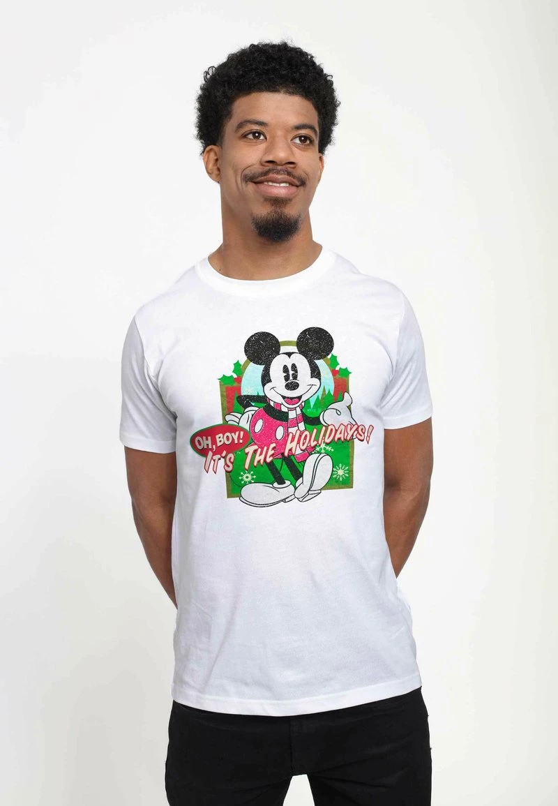Henry Tiger Unisex DISNEY CLASSICS VINTAGE HOLIDAY MICKEY - T-Shirt Print - White 4 Henry Tiger Unisex DISNEY CLASSICS VINTAGE HOLIDAY MICKEY - T-Shirt Print - White – Bild 4