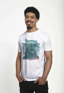 Henry Tiger STAR WARS UNISEX MANDOMON EPI6 PATIENT - T-Shirt Print - White -Günstiges Henry Tiger Geschäft 9ae684692c314c23a634de56edfad45f