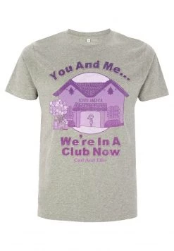 Henry Tiger PIXAR UP - CARL ELLIE ZOO UP - T-Shirt Print - Melange Grey | Unisex -Günstiges Henry Tiger Geschäft 9b10784bf8ac419692c05fab308507f9