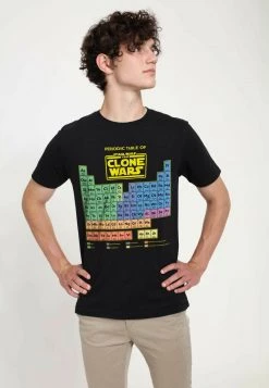 Henry Tiger STAR WARS: CLONE WARS - CLONE WARS TABLE - T-Shirt Print - Black | Unisex -Günstiges Henry Tiger Geschäft 9b1bbdb8d4af4f1ca982966b55779243