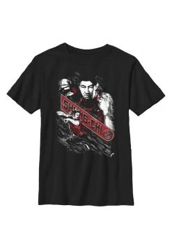 Henry Tiger Unisex MARVEL FISTS OF MARVEL - T-Shirt Print - Black